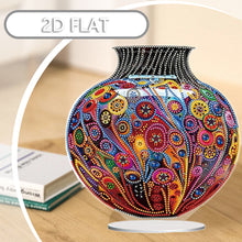 Load image into Gallery viewer, 2D Flat Print Artistic Vase DIY Desktop Diamond Art Kits Double-Sided for Table