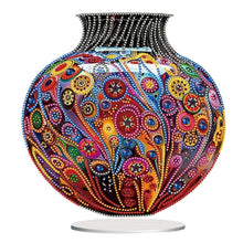 Load image into Gallery viewer, 2D Flat Print Artistic Vase DIY Desktop Diamond Art Kits Double-Sided for Table