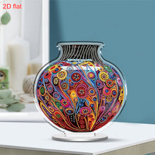 Load image into Gallery viewer, 2D Flat Print Artistic Vase DIY Desktop Diamond Art Kits Double-Sided for Table