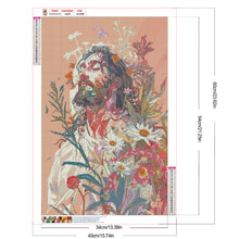 Load image into Gallery viewer, Geometric Jesus 40*60CM(Canvas) Full Round Drill Diamond Painting