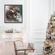 Load image into Gallery viewer, Artistic Horse 30*30CM(Canvas) Partial Special Shaped Drill Diamond Painting
