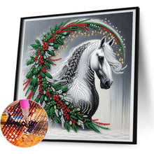 Load image into Gallery viewer, Artistic Horse 30*30CM(Canvas) Partial Special Shaped Drill Diamond Painting