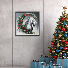 Load image into Gallery viewer, Artistic Horse 30*30CM(Canvas) Partial Special Shaped Drill Diamond Painting