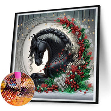 Load image into Gallery viewer, Artistic Horse 30*30CM(Canvas) Partial Special Shaped Drill Diamond Painting