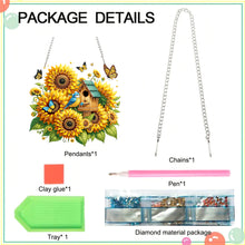 Load image into Gallery viewer, Acrylic 2D Flat DIY Sunflower Hanging Diamond Art Kits Wall Door Decoration