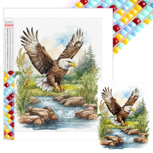 Load image into Gallery viewer, Eagle 30*40CM(Picture) Full Square Drill Diamond Painting