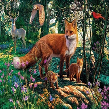 Load image into Gallery viewer, Fox 50*40CM(Picture) Full Square Drill Diamond Painting