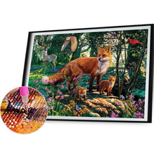 Load image into Gallery viewer, Fox 50*40CM(Picture) Full Square Drill Diamond Painting