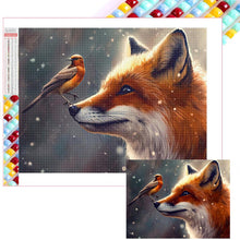 Load image into Gallery viewer, Fox 40*30CM(Picture) Full Square Drill Diamond Painting