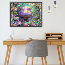 Load image into Gallery viewer, Hippopotamus 40*30CM(Picture) Full Square Drill Diamond Painting