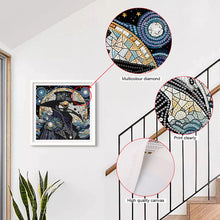 Load image into Gallery viewer, Moonlight Wolf Pack 30*30CM(Canvas) Partial Special Shaped Drill Diamond Painting