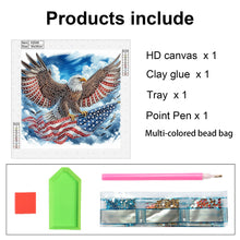 Load image into Gallery viewer, Eagle 30*30CM(Canvas) Partial Special Shaped Drill Diamond Painting