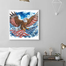 Load image into Gallery viewer, Eagle 30*30CM(Canvas) Partial Special Shaped Drill Diamond Painting