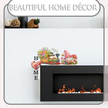 Load image into Gallery viewer, 2D Flat Pattern Gnome Train House Door Frame Decorations for Party Favors