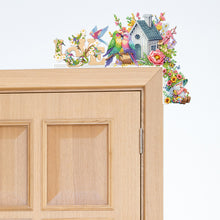 Load image into Gallery viewer, 2D Flat Pattern Flower Bird House Door Frame Decorations for Party Favors