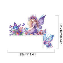 Load image into Gallery viewer, 2D Flat Pattern Butterfly Diamond Door Frame Decorations for Party Favors