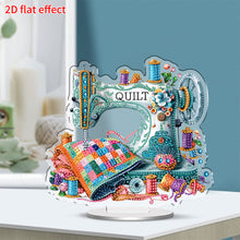 Load image into Gallery viewer, Acrylic Special Shape Flower Sewing Tool Diamond Painting Desktop Decorations