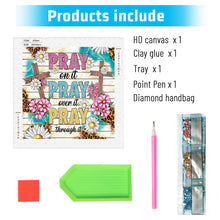 Load image into Gallery viewer, Cross 30*30CM(Canvas) Partial Special Shaped Drill Diamond Painting