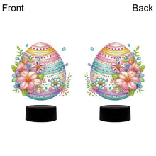 Load image into Gallery viewer, DIY Diamond Flower Egg Art Painting Lamp with Tools for Bedroom Decor Gifts Easter