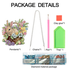 Load image into Gallery viewer, Special Shape Easter Flower Basket Diamond Painting Hanging Pendant for Party