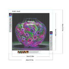 Load image into Gallery viewer, Vase 40*40CM(Canvas) Full Round Drill Diamond Painting