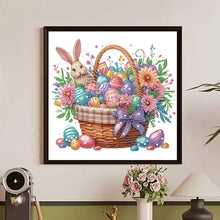 Load image into Gallery viewer, Easter Eggs 30*30CM(Canvas) Partial Special Shaped Drill Diamond Painting