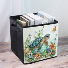 Load image into Gallery viewer, Foldable Diamond Painting Storage Bin Turtle Storage Box Diamond Painting Kit