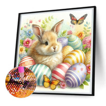 Load image into Gallery viewer, Easter Egg Bunny 30*30CM(Canvas) Full Round Drill Diamond Painting