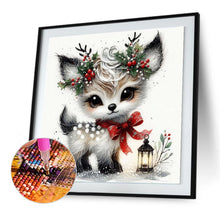 Load image into Gallery viewer, Winter Elk 30*30CM(Canvas) Full Round Drill Diamond Painting