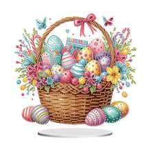 Load image into Gallery viewer, Acrylic Special Shape Easter Eggs Diamond Painting Desktop Decors for Adults