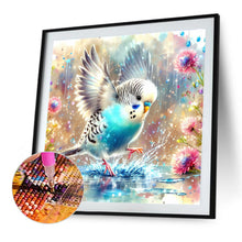 Load image into Gallery viewer, Water-Playing Parrot 40*40CM(Canvas) Full Round Drill Diamond Painting