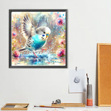Load image into Gallery viewer, Water-Playing Parrot 40*40CM(Canvas) Full Round Drill Diamond Painting