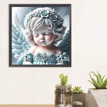 Load image into Gallery viewer, Ice Angel 30*30CM(Canvas) Full Round Drill Diamond Painting