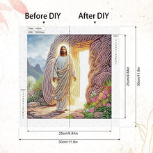Load image into Gallery viewer, Madonna Jesus 30*30CM(Canvas) Partial Special Shaped Drill Diamond Painting