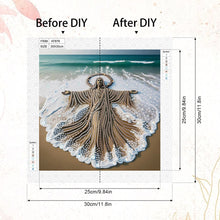 Load image into Gallery viewer, Madonna Jesus 30*30CM(Canvas) Partial Special Shaped Drill Diamond Painting