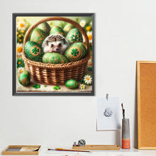 Load image into Gallery viewer, Easter Four-Leaf Clover, Easter Egg, Hedgehog 40*40CM(Canvas) Full Round Drill Diamond Painting