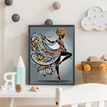 Load image into Gallery viewer, Woman 30*40CM(Canvas) Partial Special Shaped Drill Diamond Painting