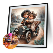 Load image into Gallery viewer, Cute Child 40*40CM(Canvas) Full Round Drill Diamond Painting