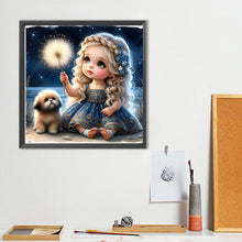 Load image into Gallery viewer, Cute Child 40*40CM(Canvas) Full Round Drill Diamond Painting