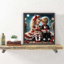 Load image into Gallery viewer, Valentine'S Day Gifts For Girls And Boys 30*30CM(Canvas) Full Round Drill Diamond Painting