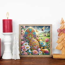 Load image into Gallery viewer, Easter Lawn Eggs 30*30CM(Canvas) Partial Special Shaped Drill Diamond Painting