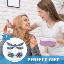 Load image into Gallery viewer, Acrylic 2D Flat Dragonfly DIY Diamond Painting Desktop Ornaments Kit for Decor