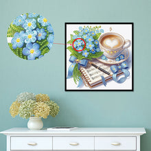 Load image into Gallery viewer, Coffee Bouquet 30*30CM(Canvas) Partial Special Shaped Drill Diamond Painting