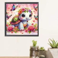 Load image into Gallery viewer, Sea Turtle 30*30CM(Canvas) Full Round Drill Diamond Painting