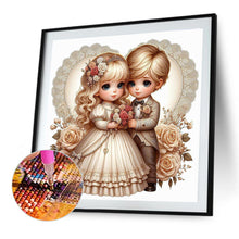 Load image into Gallery viewer, Valentine'S Day Couple 40*40CM(Canvas) Full Round Drill Diamond Painting