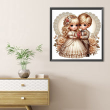 Load image into Gallery viewer, Valentine'S Day Couple 40*40CM(Canvas) Full Round Drill Diamond Painting