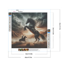 Load image into Gallery viewer, Horse 40*40CM(Canvas) Full Round Drill Diamond Painting