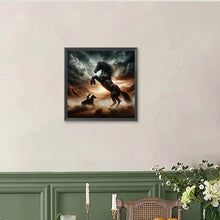 Load image into Gallery viewer, Horse 40*40CM(Canvas) Full Round Drill Diamond Painting