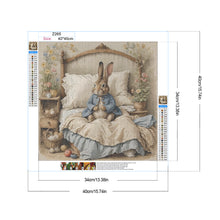 Load image into Gallery viewer, Rabbit 40*40CM(Canvas) Full Round Drill Diamond Painting