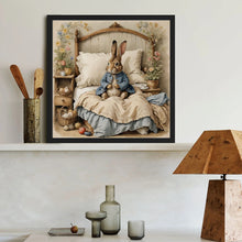 Load image into Gallery viewer, Rabbit 40*40CM(Canvas) Full Round Drill Diamond Painting